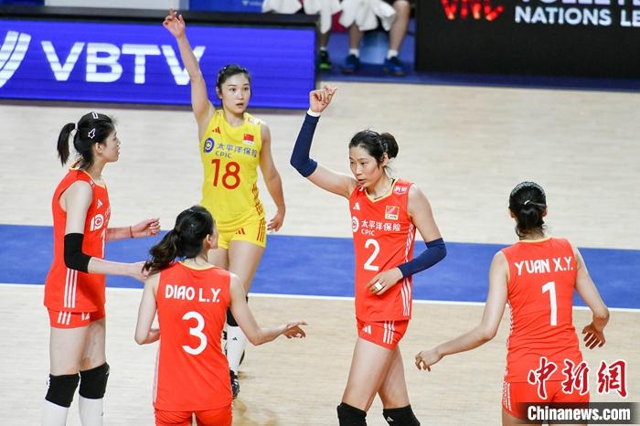 朱婷回归首发领衔中国女排在世联赛3-0击败保加