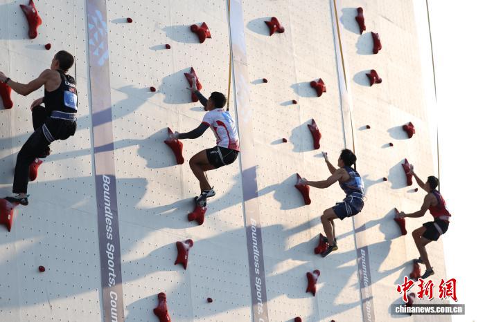 成都世运会攀岩收官 中国队5金领跑 新项目创纪