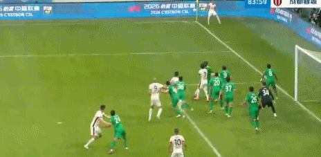 韦世豪独造两球 成都蓉城客场逆转国安领跑积分